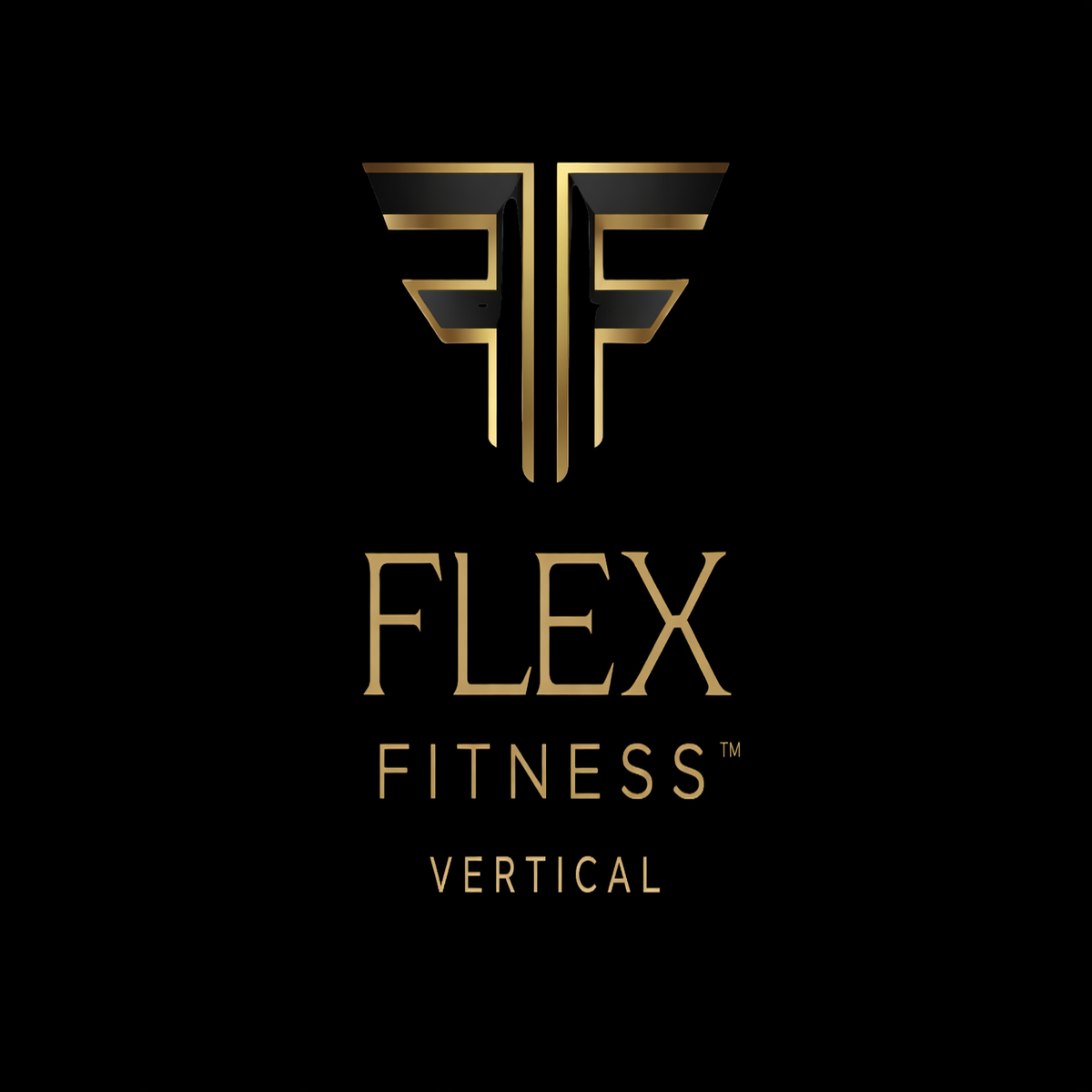 Flex Fitness Vertical™ logo